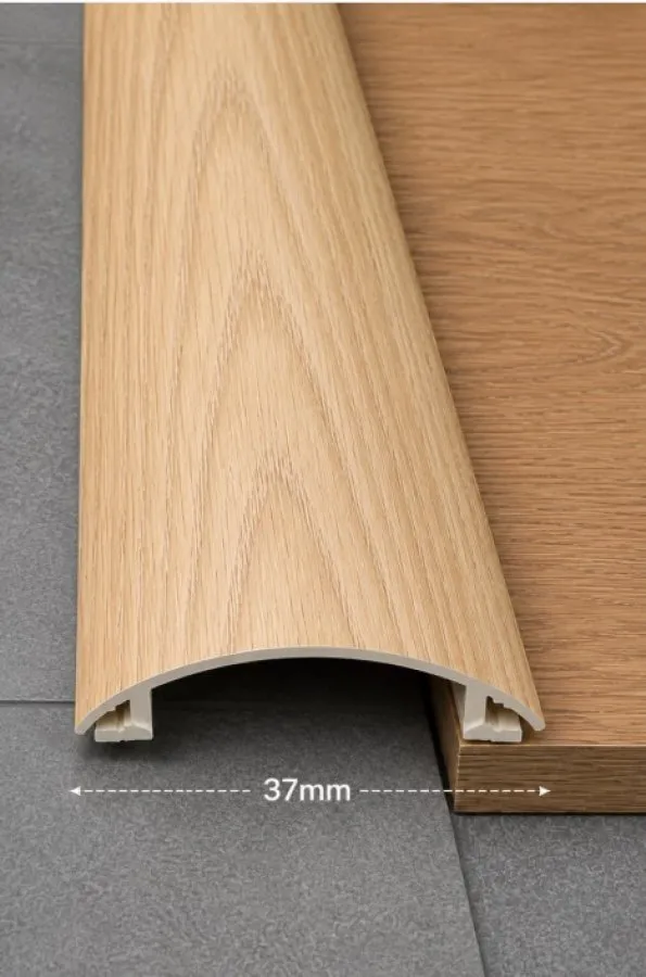 37mm PVC Kaplamalı Eşik Profili