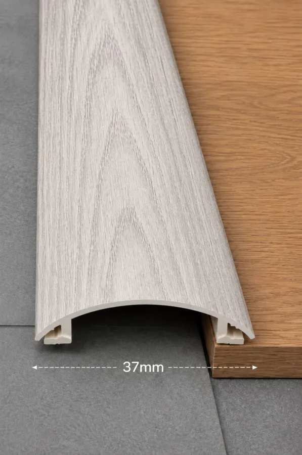37mm PVC Kaplamalı Eşik Profili